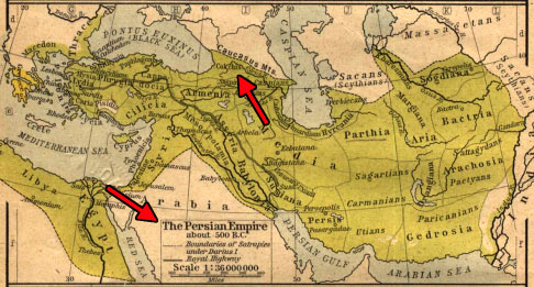 Map of Persia